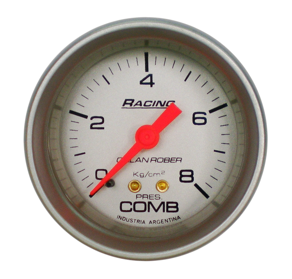 Man. de combustible mec. Racing Plata Ø52 8 Kg/cm2
