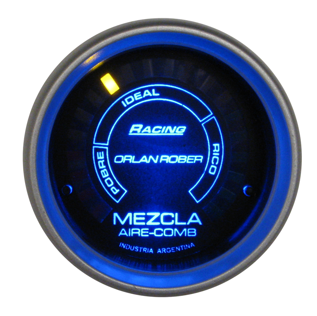 Mezcla aire combustible Racing Negro Ø52mm 