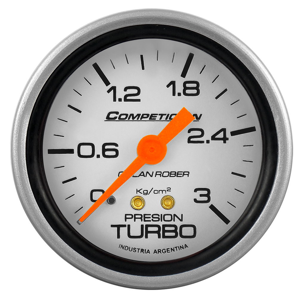 Man. de turbo mec. Comp. Plata Ø60 0-3 Kg/cm2