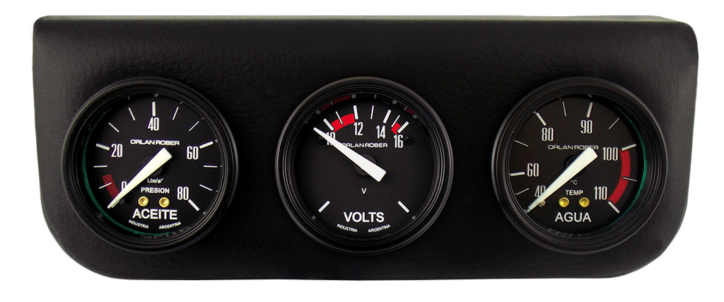 Consola Tapizada 3 Bocas Ø52