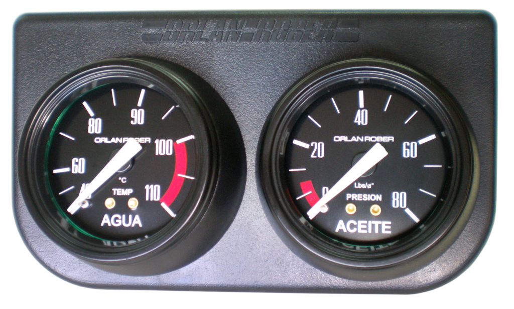 Consola Plastica 2 Bocas Ø52