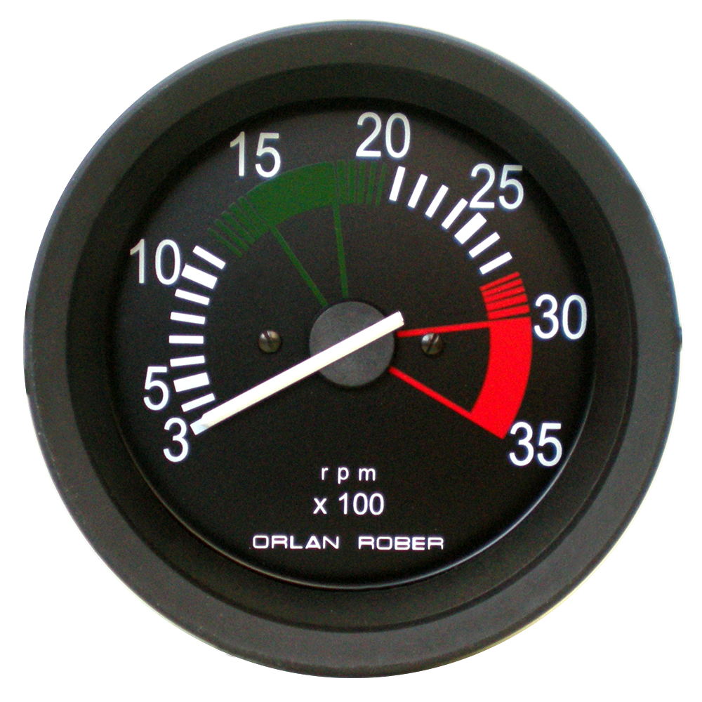 [H- 7100] Taco electrónico 12v diesel Original Ø100 3500 rpm