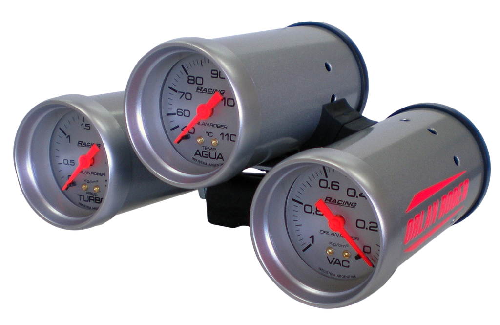 Carcaza Ø52 Multiposicion Plata