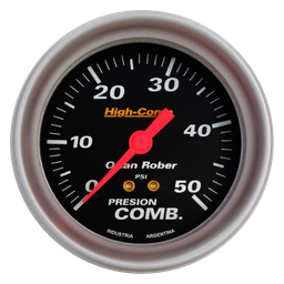 [1013 N 50] Man. de combustible mec. H-Comp Negro Ø66 50 psi