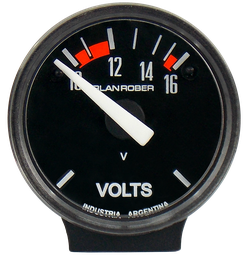 [224 H 12V] Voltímetro 40mm 12v