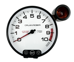 [432 H 10K] Tacometro electrónico Ø125. Blanco. 10K. C/corte