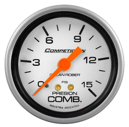 [813 P 15] Man. de combustible mec. Comp. Plata Ø60 15 psi