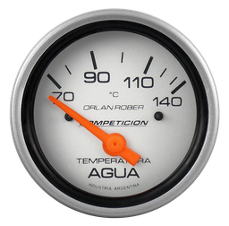 [825 P 12V] Termo. de agua elec. 12v Comp. Plata Ø60 70-140°