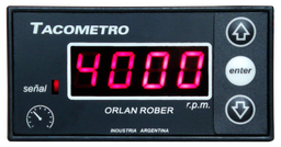 [D-CV-06] Tacometro Digital 46 x 92 mm 