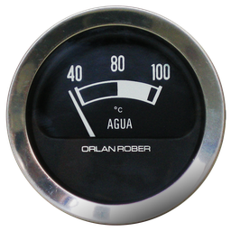 [H- 2202] Temp. Agua 40-110°C Ø60 Fiat. Capilar de 2mts.