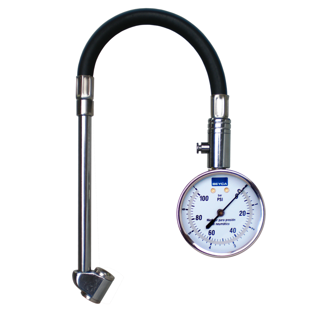 [MPN-D] Medidor de presión de neumáticos racord dual 150Lbs BEYCA