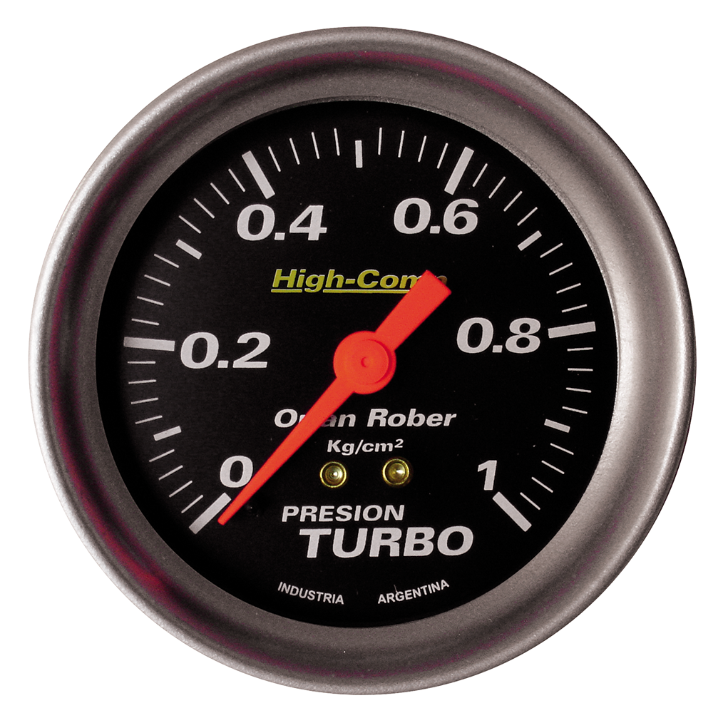 [1012 N 10] Man. de turbo mec. H-Comp Negro Ø66 1 Kg/cm2