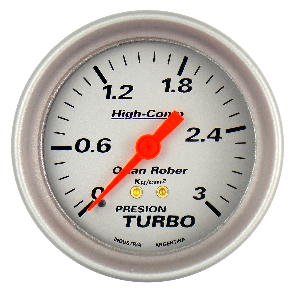 Man. de turbo mec. H-Comp Plata Ø66 3 Kg/cm2