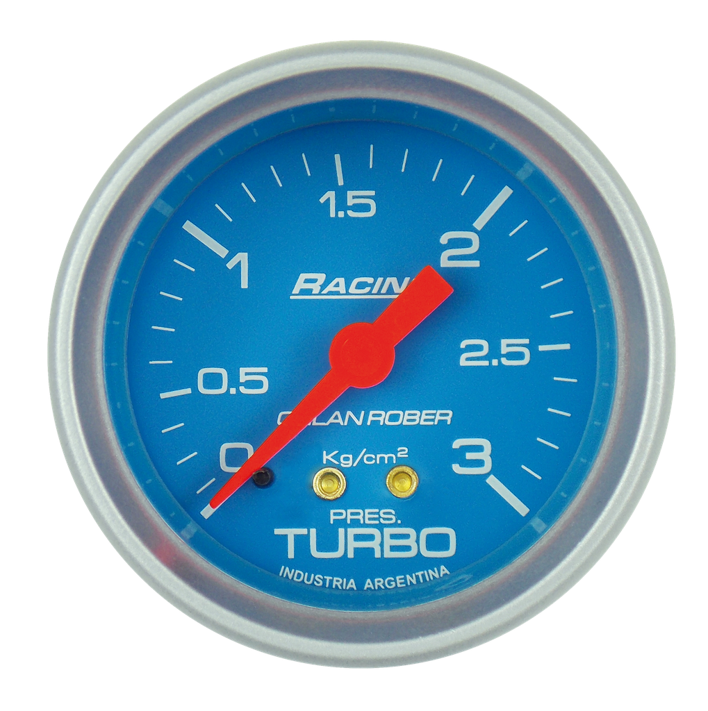 Man. de turbo mec. Racing Celeste Ø52 3 Kg/cm2
