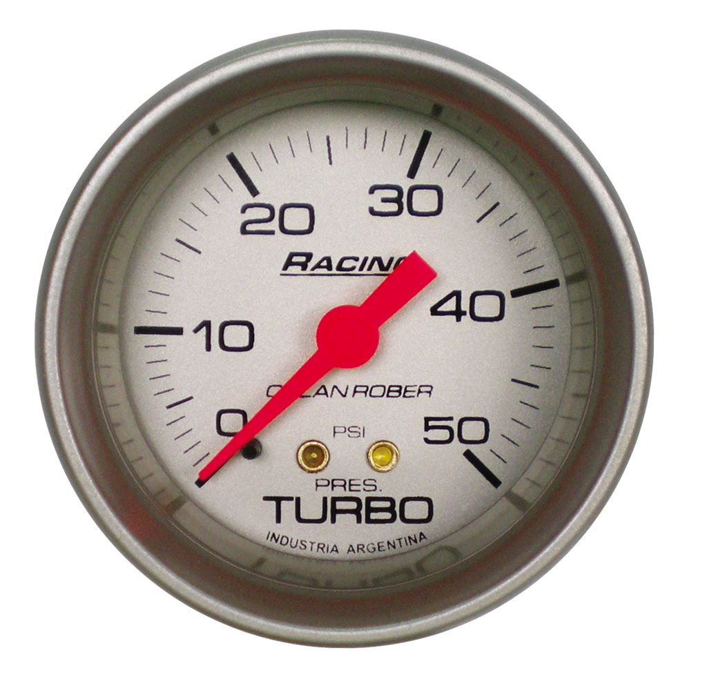 Man. de turbo mec. Racing Plata Ø52 50 psi