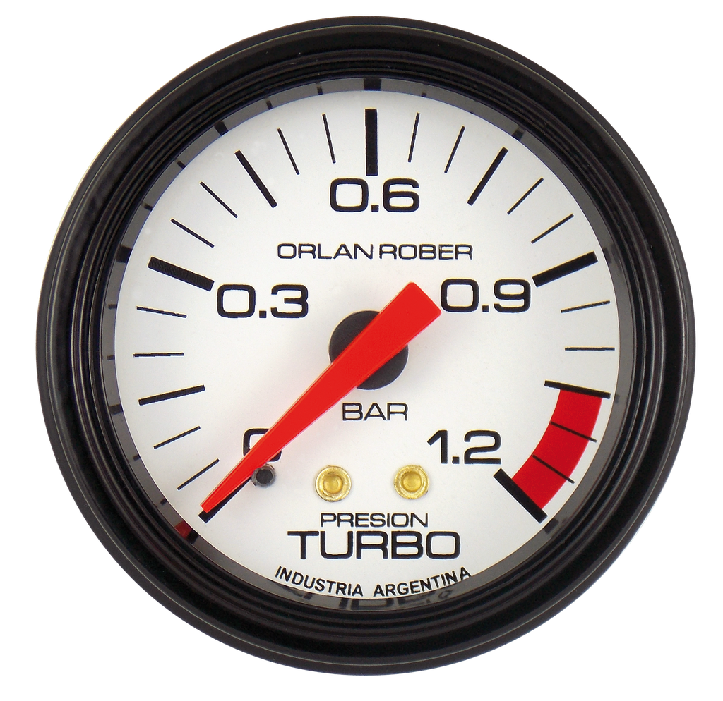 Man. de turbo mec.  Blanco Ø52 0-1,2 bar