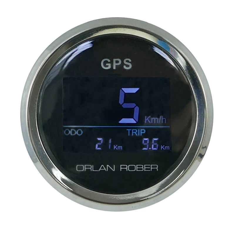 Velocímetro digital Ø 52 mm con antena gps