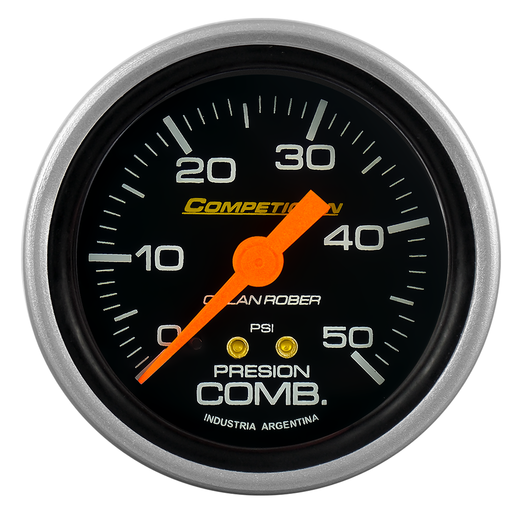 Man. de combustible mec. Comp. Negro Ø60 50 psi