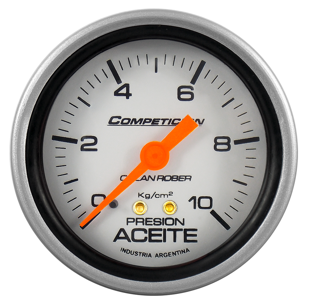 Man. de aceite mec. Comp. Plata Ø60 10 Kg/cm2