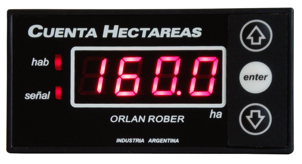 Cuenta hectareas 46 x 92 mm