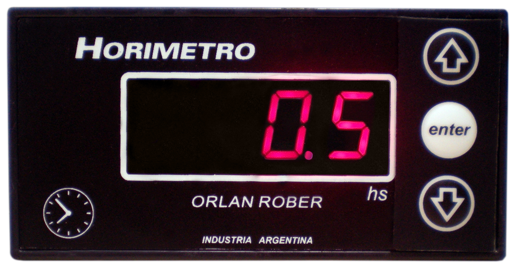 [D-HO-01] Cuenta horas 46 x 92 mm