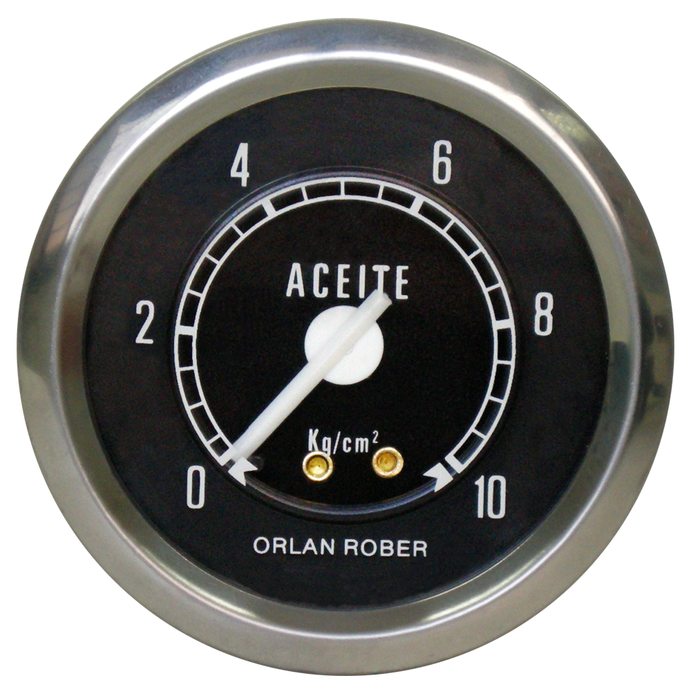 [H- 1097] Man. de aceite  Original M. Benz Ø60 10 Kg/cm2