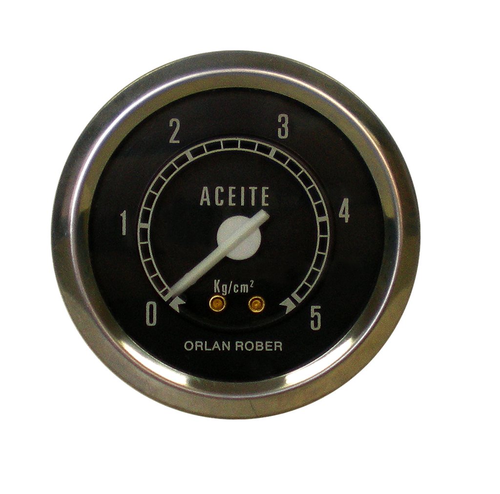 [H- 1099] Man. de aceite  Original M. Benz Ø60 5 Kg/cm2