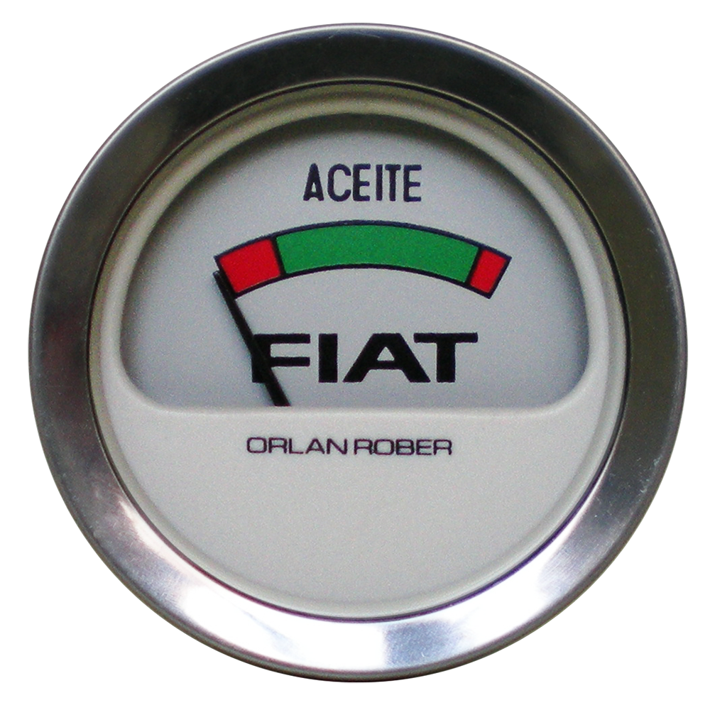 [H- 1208] Man. de aceite  Original Fiat Ø60 zonal