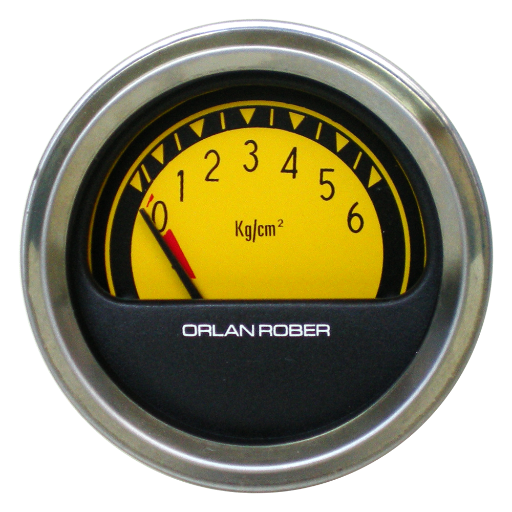 [H- 1253] Man. de aceite  Original Hanomag Ø60 6 Kg/cm2