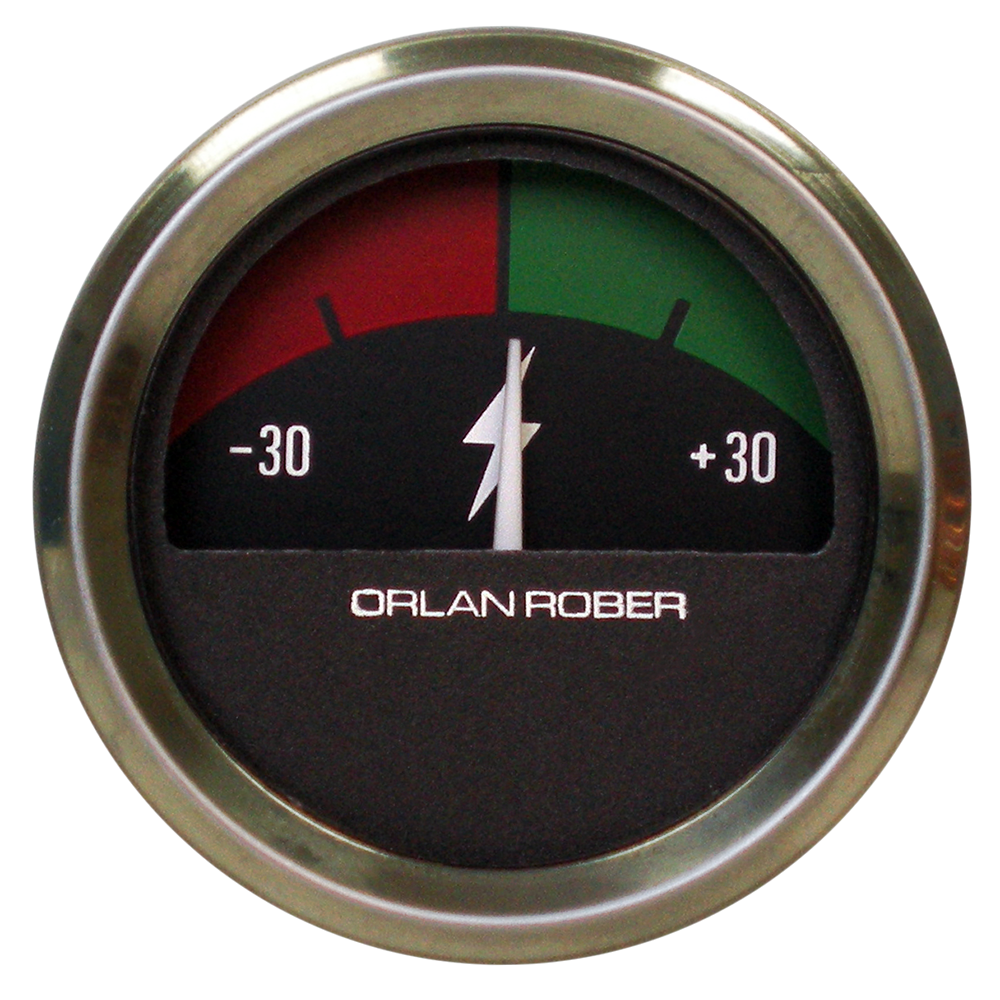 Amperímetro Original M. Ferguson Ø52mm -30 / +30