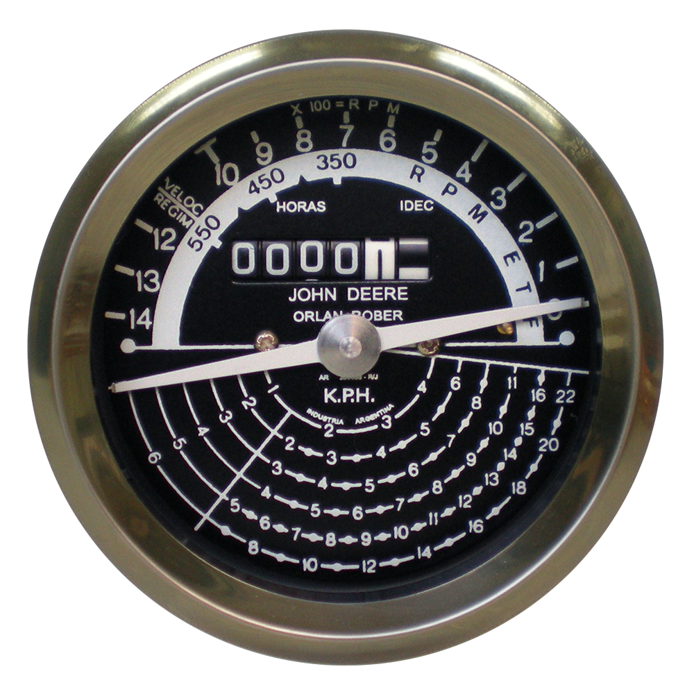 [H- 5050] Cuenta horas mecánico  Ø80mm 0-1400 rpm