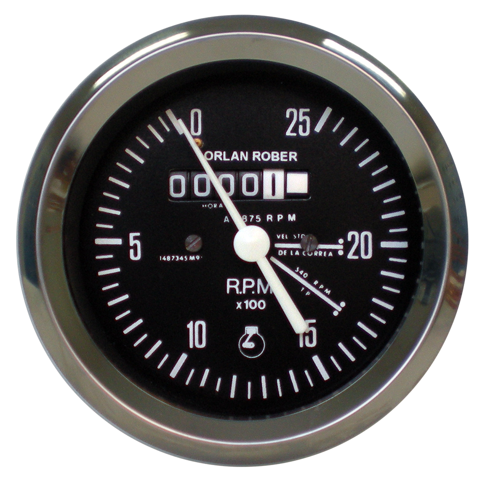 [H- 5053] Cuenta horas mecánico  Ø86mm 0-2500 rpm