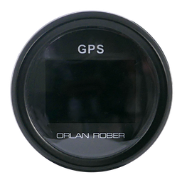 [633 H 52D N GPS] Velocímetro digital Ø 52 mm con antena gps negro