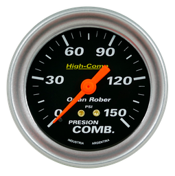 [1013 N 150] Man. de combustible mec. H-Comp Negro Ø66 150 psi