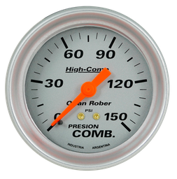 [1013 P 150] Man. de combustible mec. H-Comp Plata Ø66 150 psi