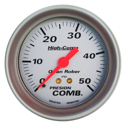 [1013 P 50] Man. de combustible mec. H-Comp Plata Ø66 50 psi