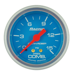 [313 C 16] Man. de combustible mec. Racing Celeste Ø52 15 psi