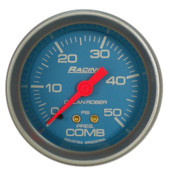 [313 C 50] Man. de combustible mec. Racing Celeste Ø52 50 psi