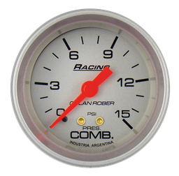 [313 P 16] Man. de combustible mec. Racing Plata Ø52 15 psi