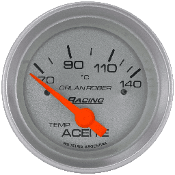 [326 P 12V] Termo. de aceite elec. 12v Racing Plata Ø52 70-140°