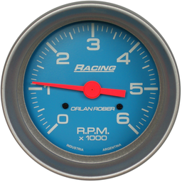 [332 C 6K] Taco electrónico 12v naftero Racing Celeste Ø80 6K