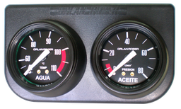 [C 1402] Consola Plastica 2 Bocas Ø52