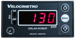 [D-VL-06] Velocímetro  Digital 46 x 92 mm