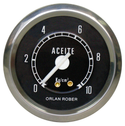 [H- 1097] Man. de aceite  Original M. Benz Ø60 10 Kg/cm2