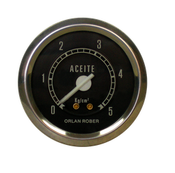 [H- 1099] Man. de aceite  Original M. Benz Ø60 5 Kg/cm2