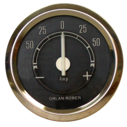 [H- 4100] Amperímetro Original M. Benz Ø60mm -50 / +50