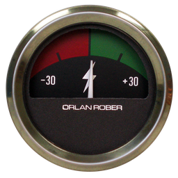 [H- 4333] Amperímetro Original M. Ferguson Ø52mm -30 / +30