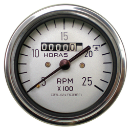 [H- 5064] Cuenta horas mecanico Ø80 2.500rpm Fiat